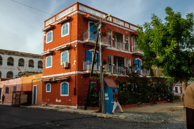 Colonial Architecture of Saint-Louis, Saint-Louis, Senegal